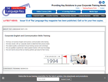 Tablet Screenshot of languagekey.com